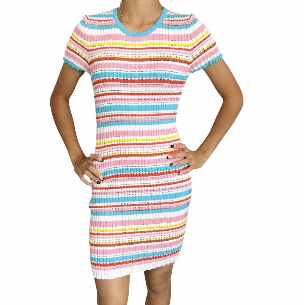 Solid & Striped June Mini Dress Medium Festival Twee Coastal Bodycon Beach Crew